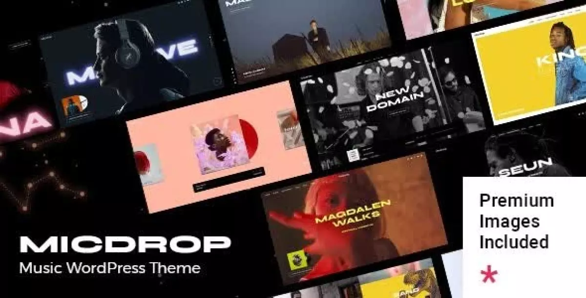 Micdrop - Music WordPress Theme 1.1