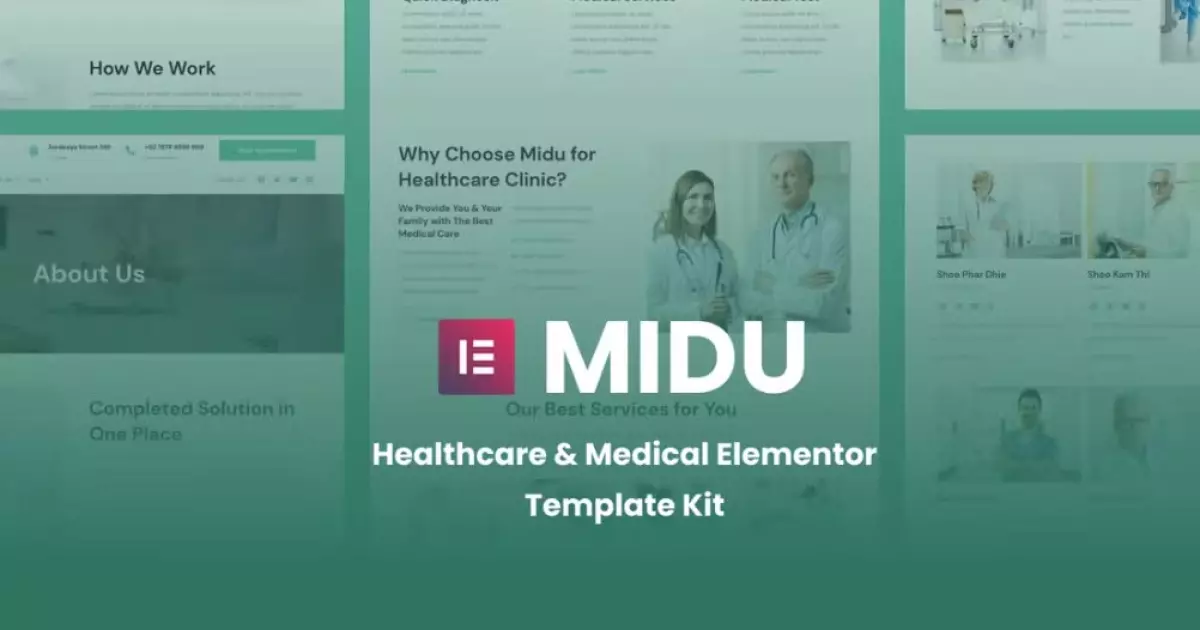 Midu - Healthcare & Medical Elementor Template