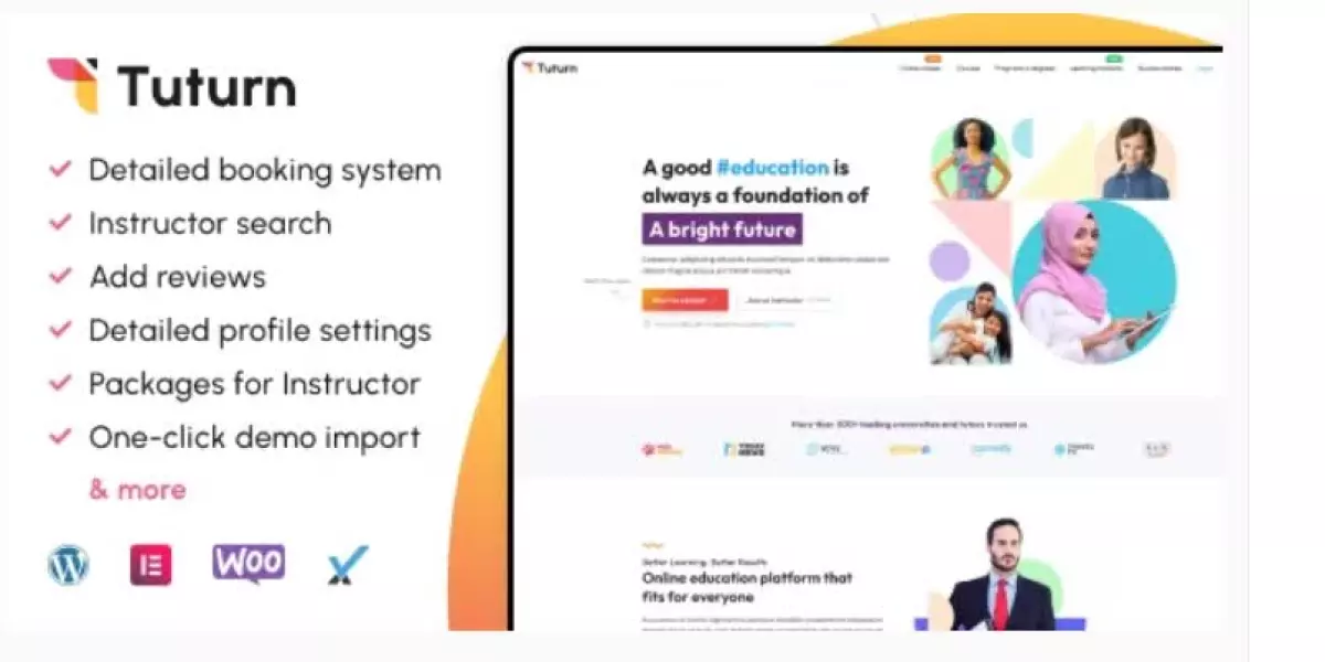 Tuturn - Online tuition and tutor marketplace WordPress Plugin
