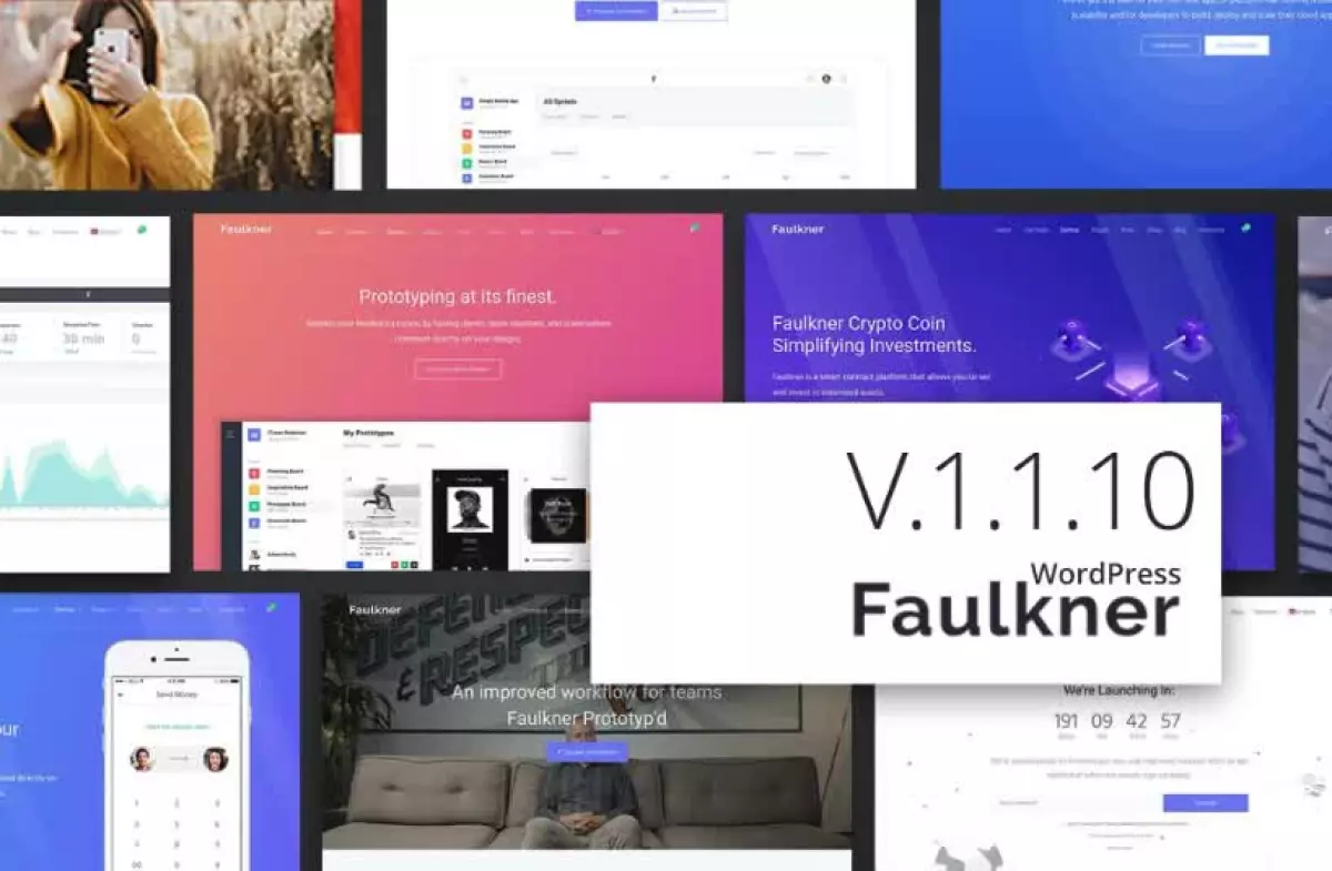 Faulkner Responsive Multiuse WordPress Theme