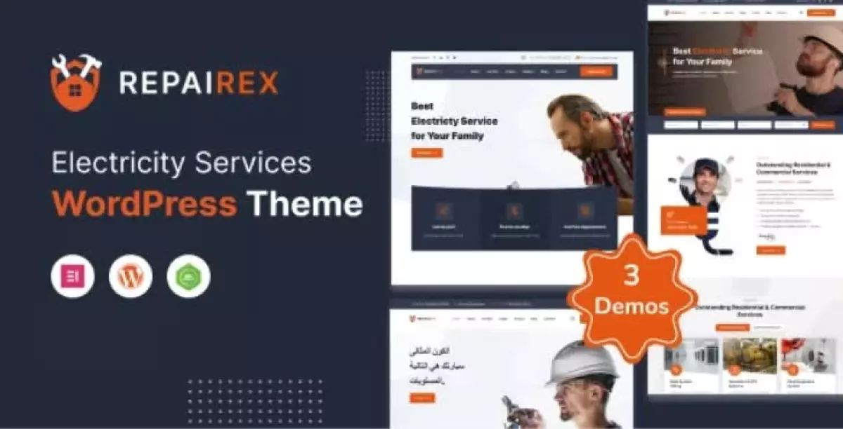 [WISH] Repairex - Electricity Services WordPress