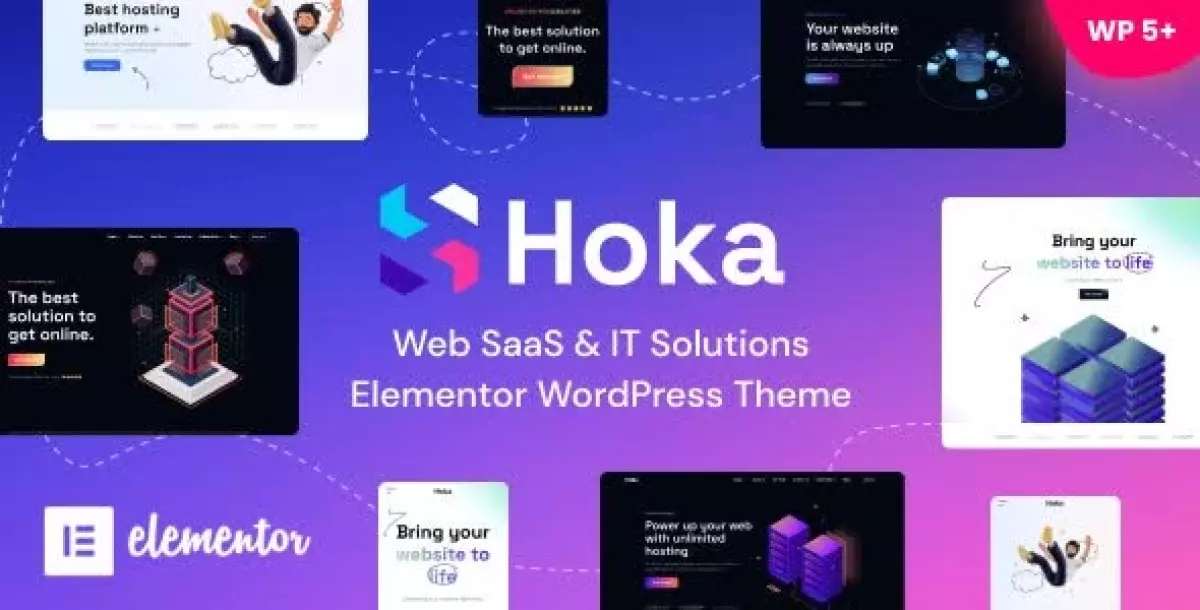 [WISH] Hoka - Web SaaS &amp; Hosting IT Solutions WordPress