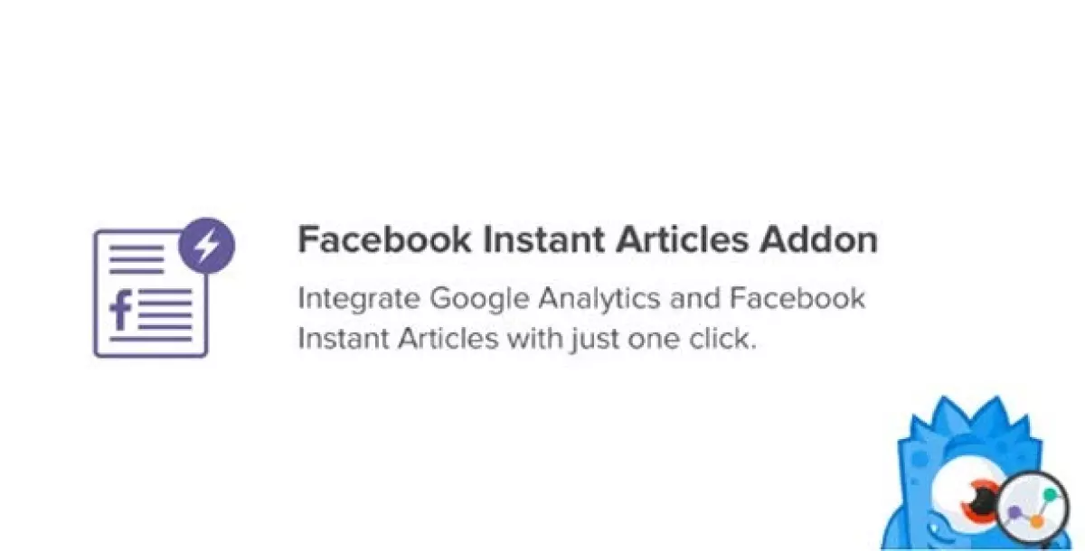 MonsterInsights Facebook Instant Articles Addon 1.2.2