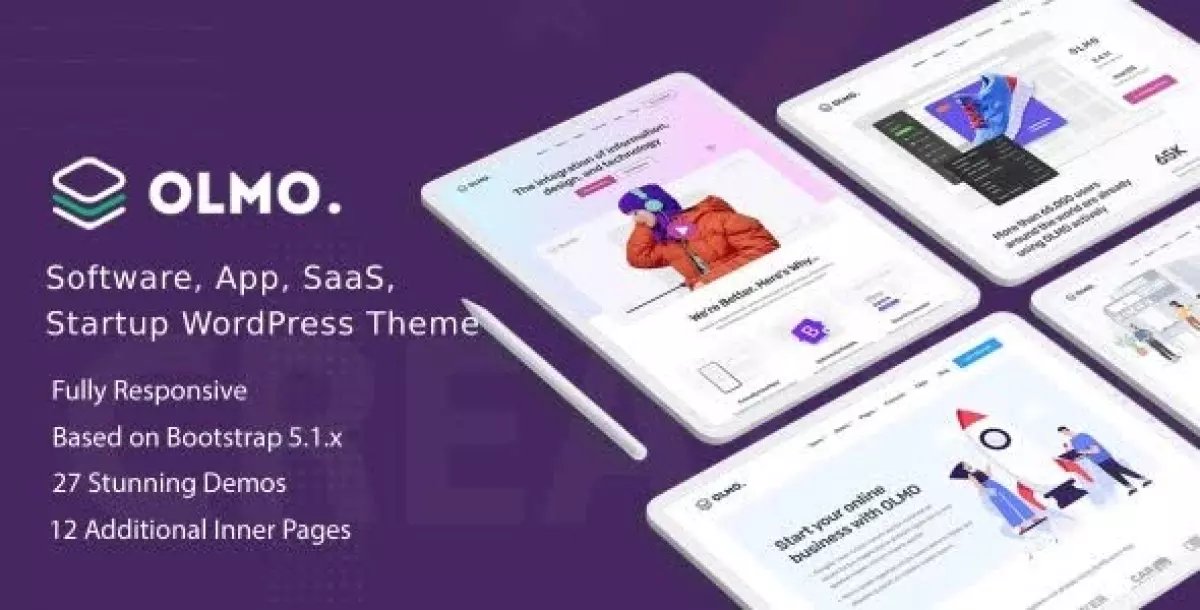 [WISH] OLMO - Software &amp; SaaS Landing WordPress