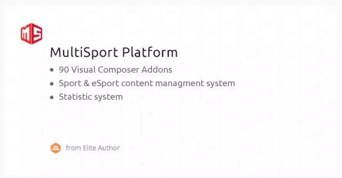 MSP - MultiSport & eSport WordPress plugin with 90 Visual Composer addons 4.1.19