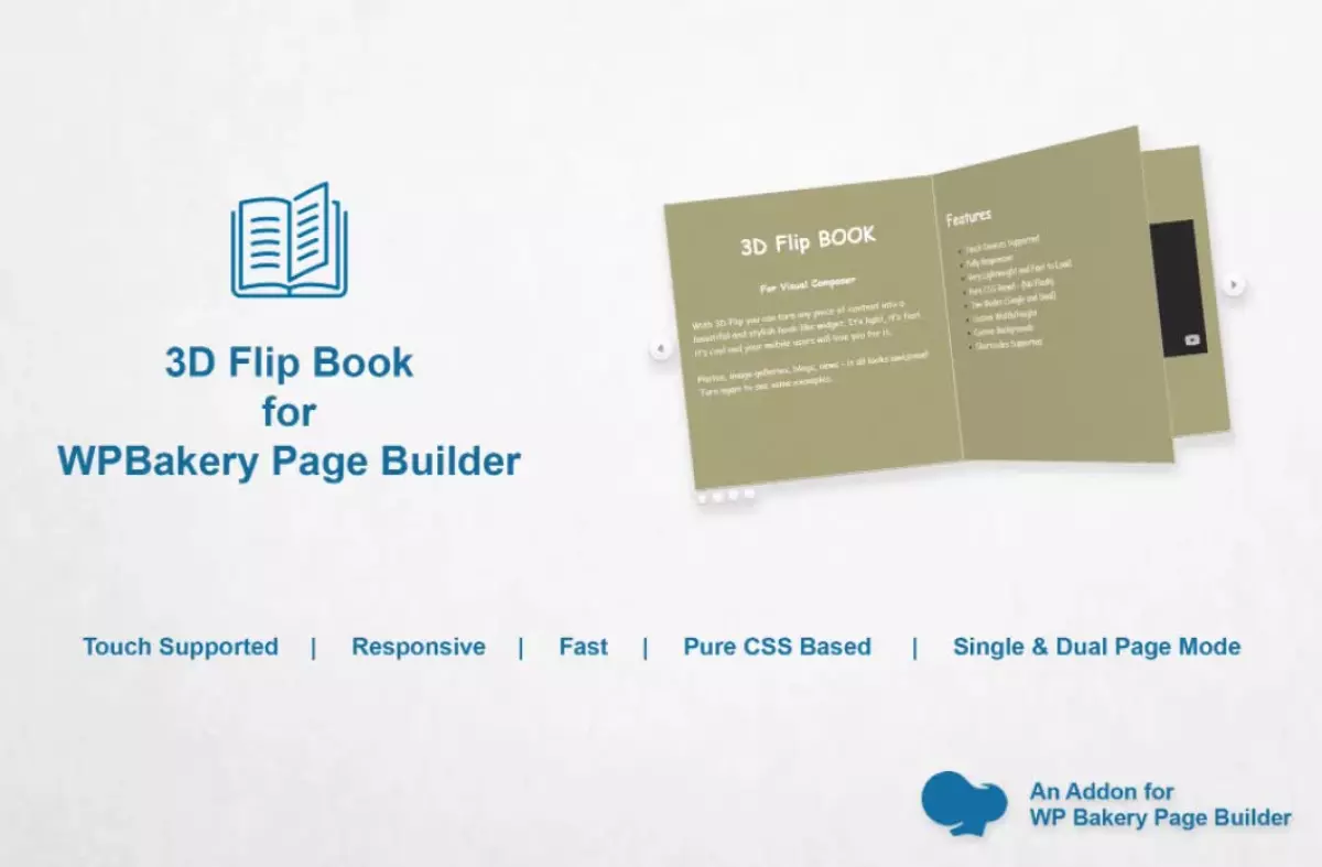 3D Flipbook for WPBakery Page Builder