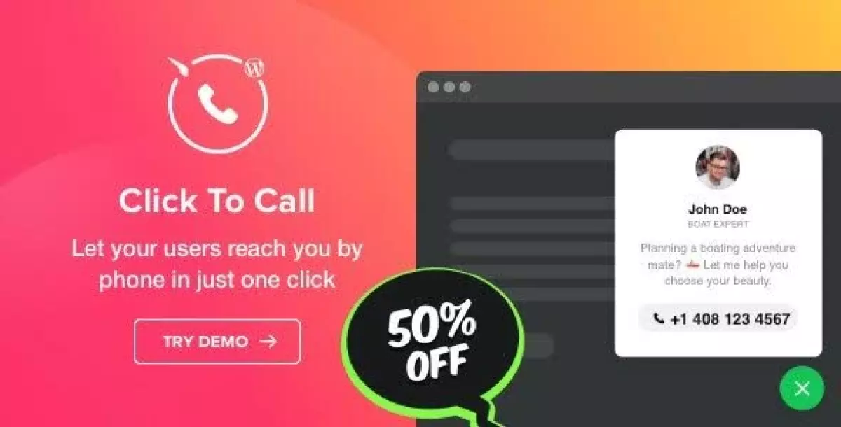 Click to Call - Call Button plugin for WordPress