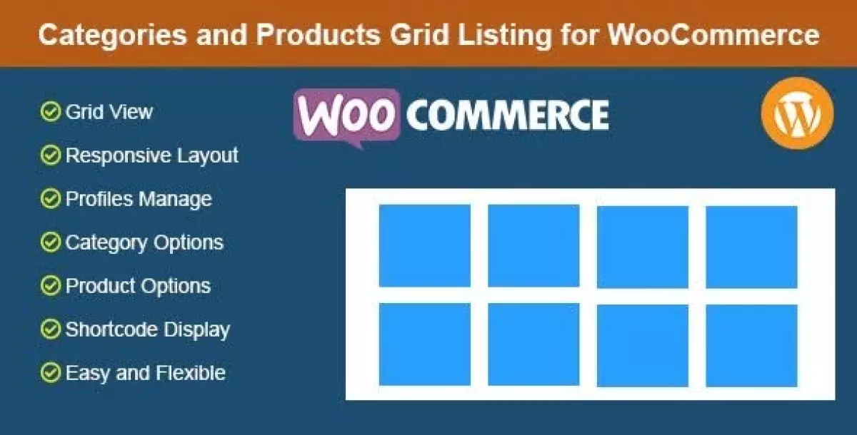 [WISH] Categories and Products Grid Listing for