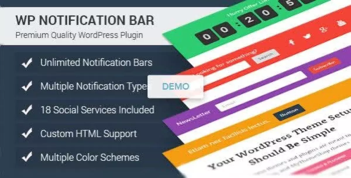 MyThemeShop: WP Notification Bar Pro  1.2.1