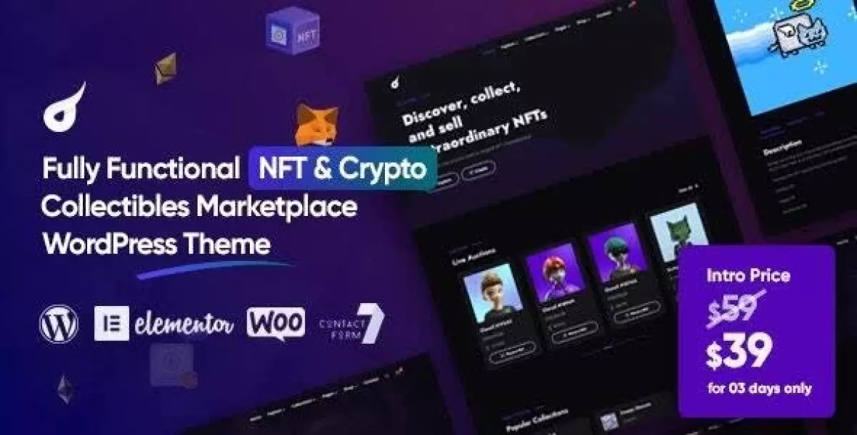 [WISH] Netstorm - NFT &amp; Crypto WordPress