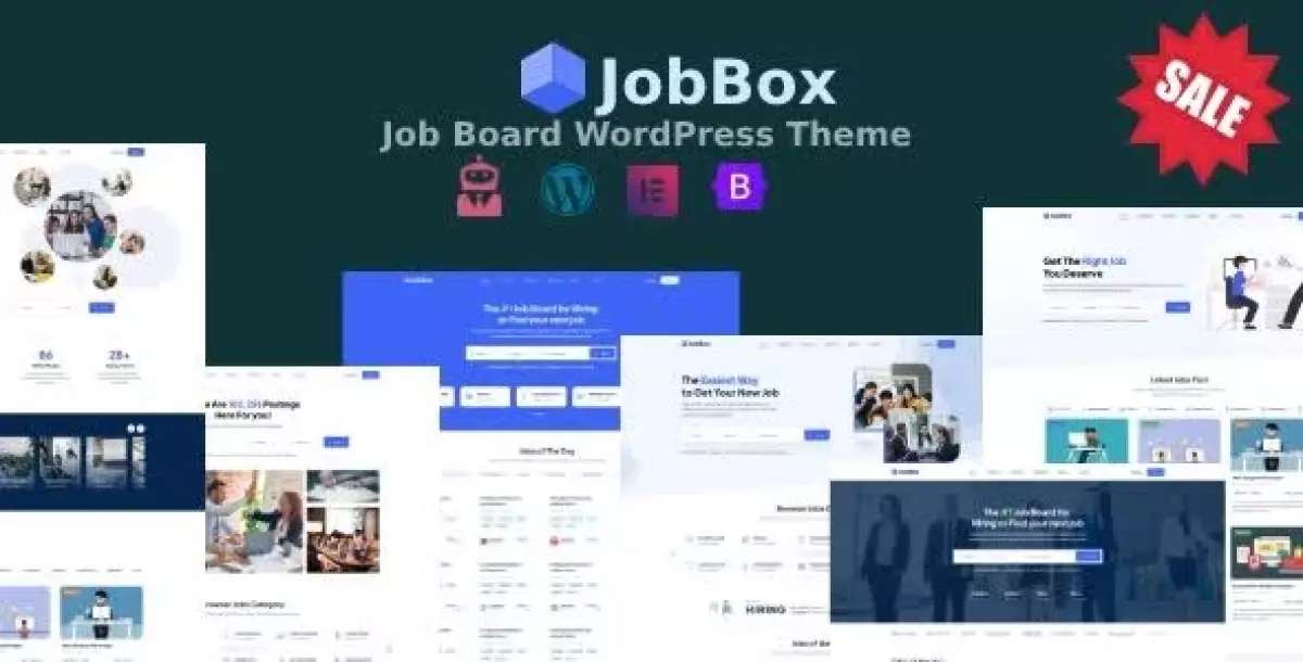 [WISH] JobBox - Job Board &amp; Career Portal Recruitment Agency WordPress