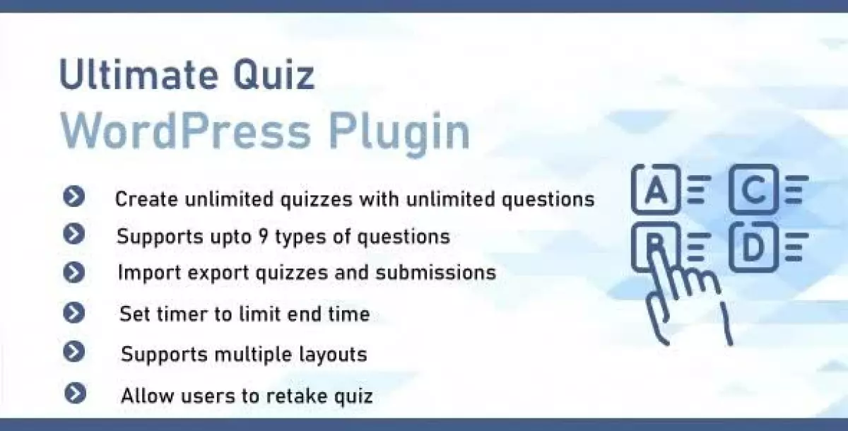 [WISH] Ultimate Quiz Plugin For