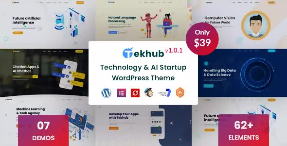 [WISH] Tekhub - Multipurpose AI Startup WordPress