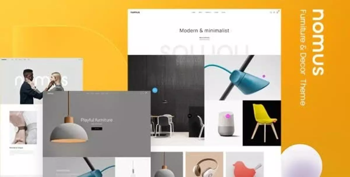 [WISH] Nomus – Furniture &amp; Decor WooCommerce WordPress