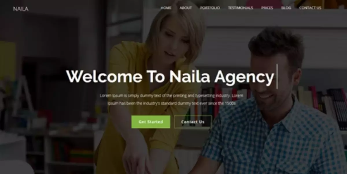 Naila - One Page MultiPurpose WordPress Theme