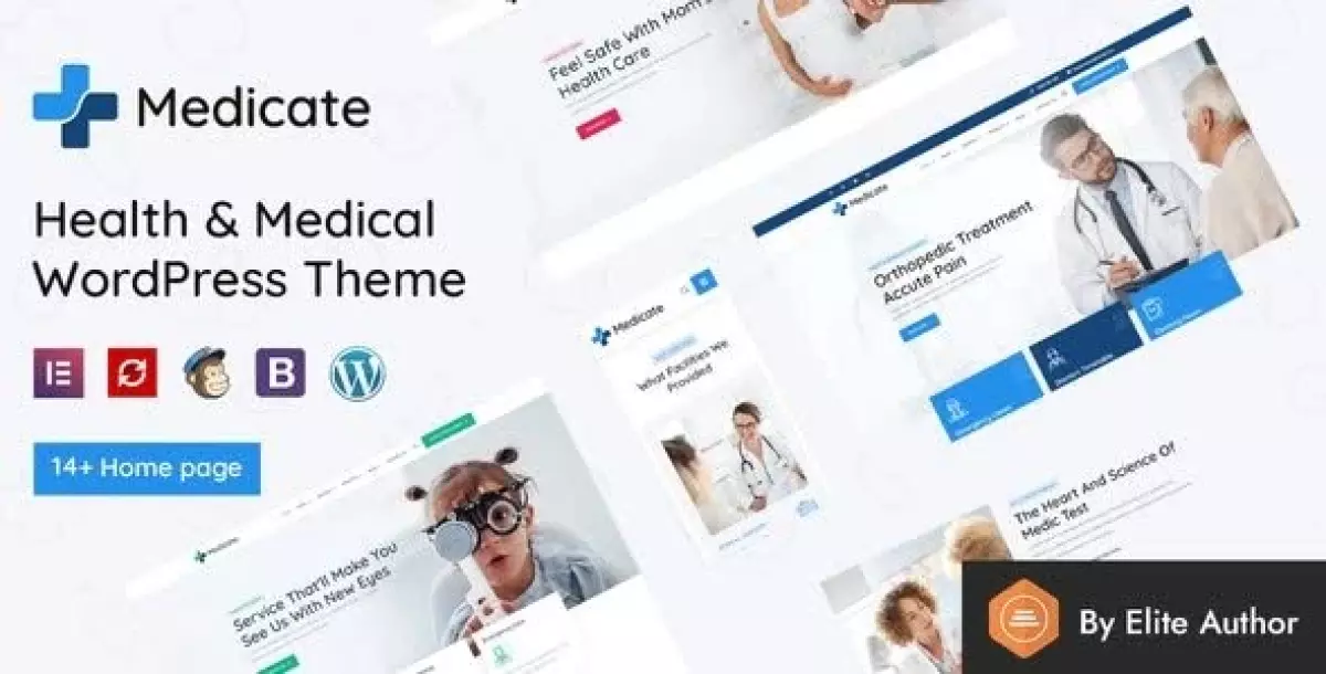 Medicate – Health & Medical WordPress Theme + RTL Ready