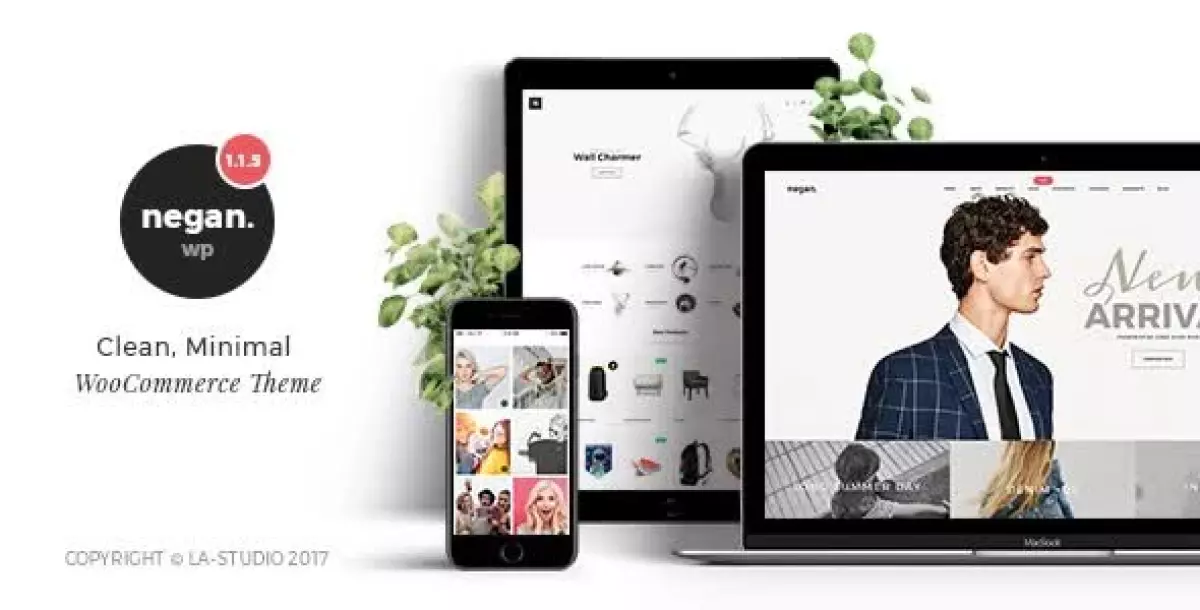 Negan - Clean, Minimal WooCommerce Theme 1.5.1