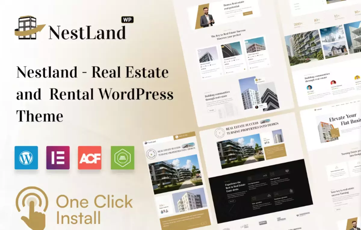 NestLand - Real Estate WordPress Theme