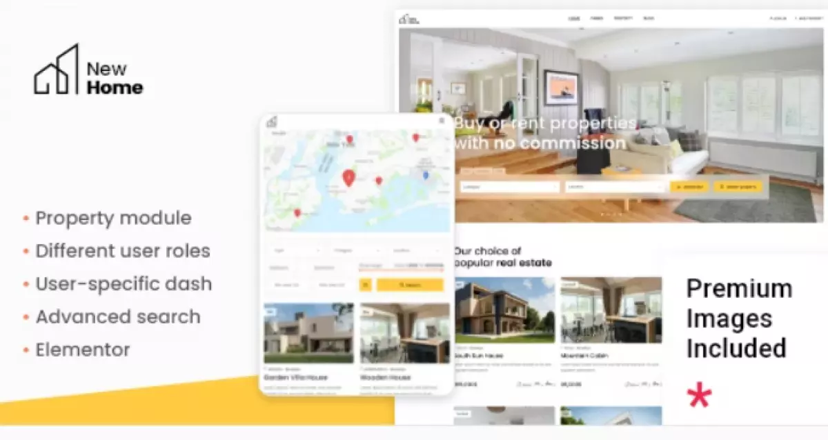 NewHome - Real Estate Theme