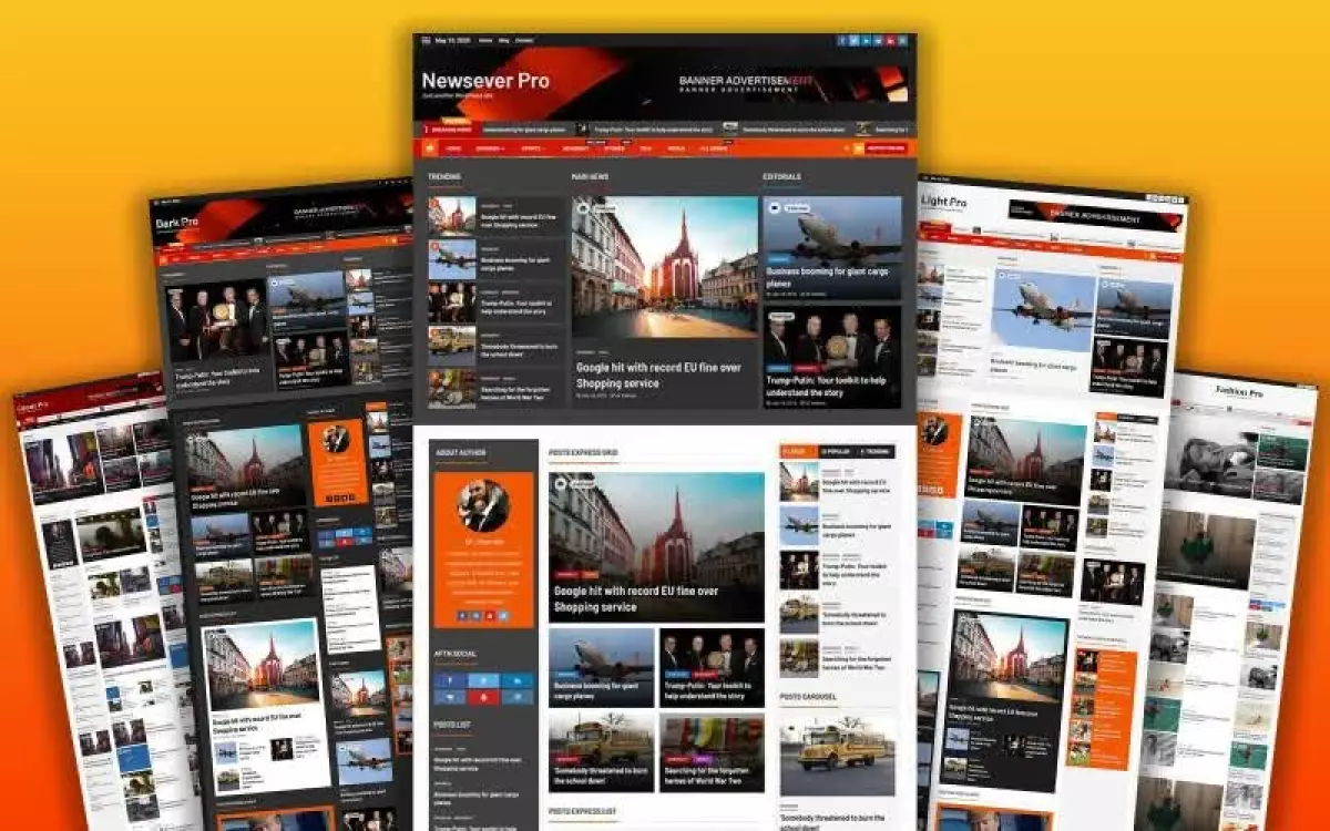 Newsever Pro – An ideal WordPress Theme for Best Responsive News and Magazine Sites 2.1.0