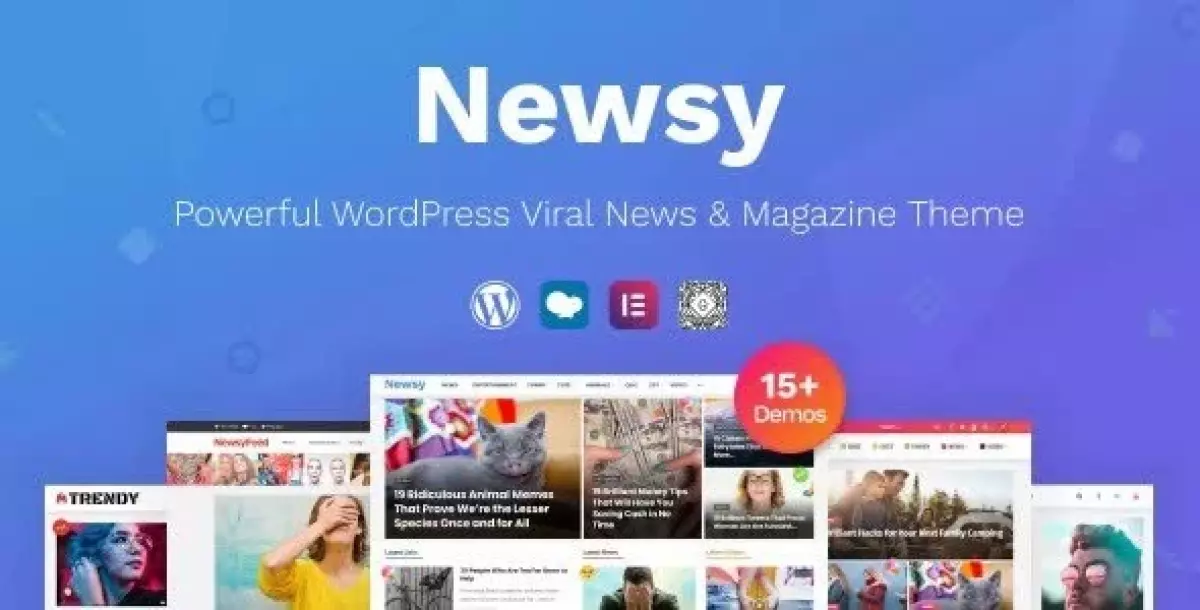 Newsy - Viral News & Magazine WordPress Theme 2.2.5