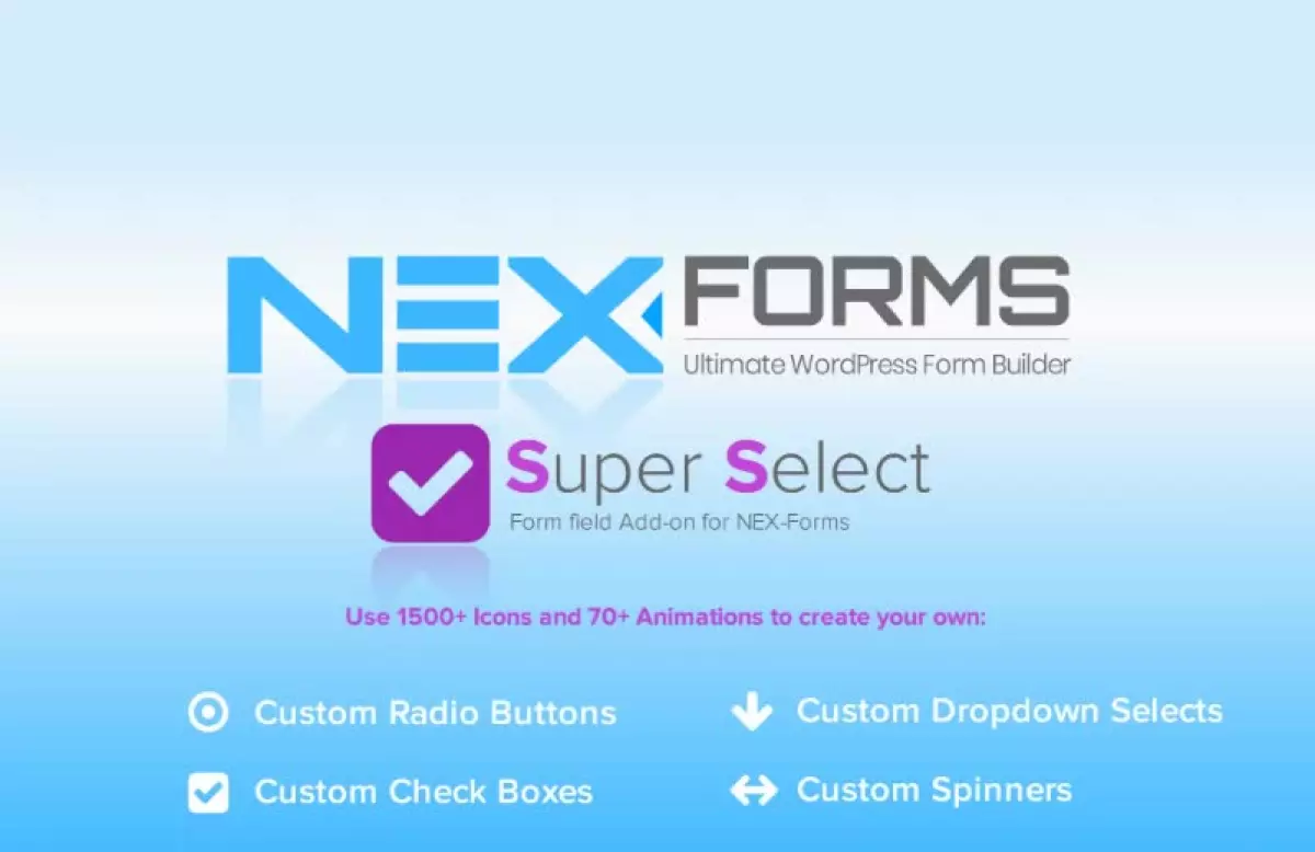 NEX-Forms - Super Selection Form Field Add-on