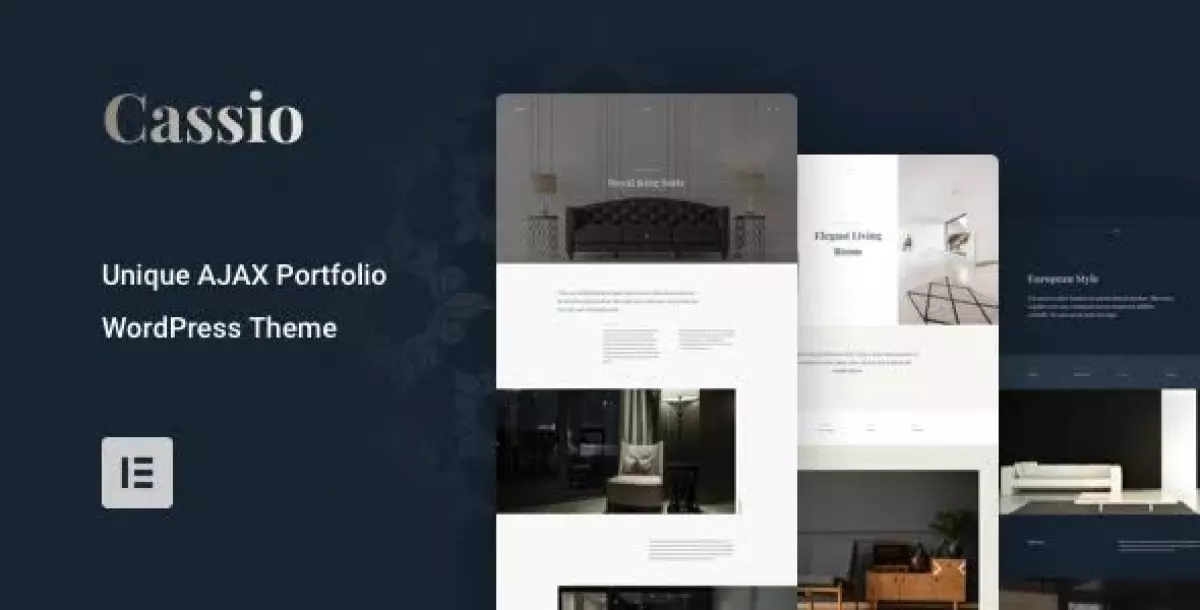 Cassio – AJAX Portfolio WordPress Theme