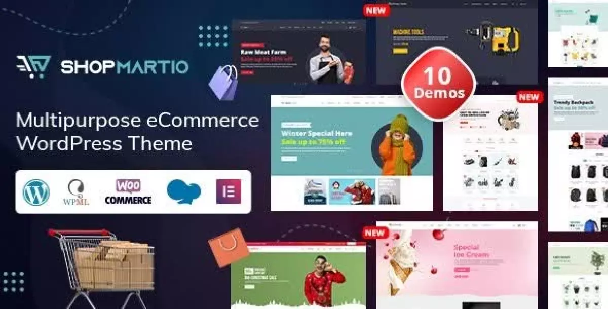 [WISH] Shopmartio – Elementor WooCommerce WordPress