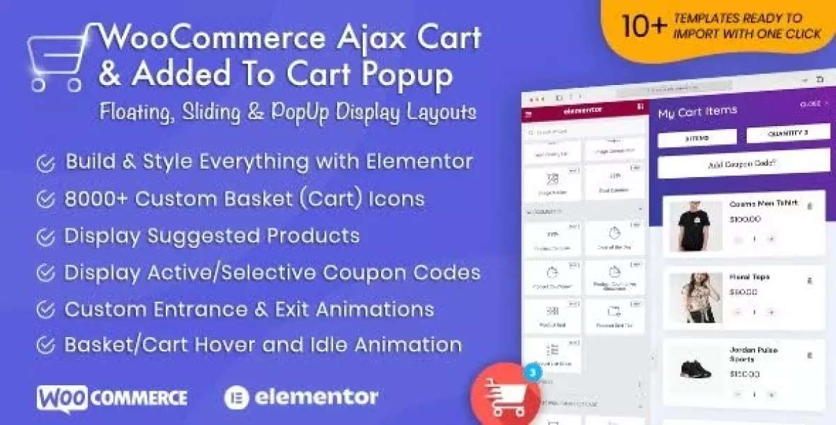 [WISH] WooCommerce Ajax Cart &amp; Added To Cart Popup - Floating/Sliding/Popup All in One Cart/Checkout