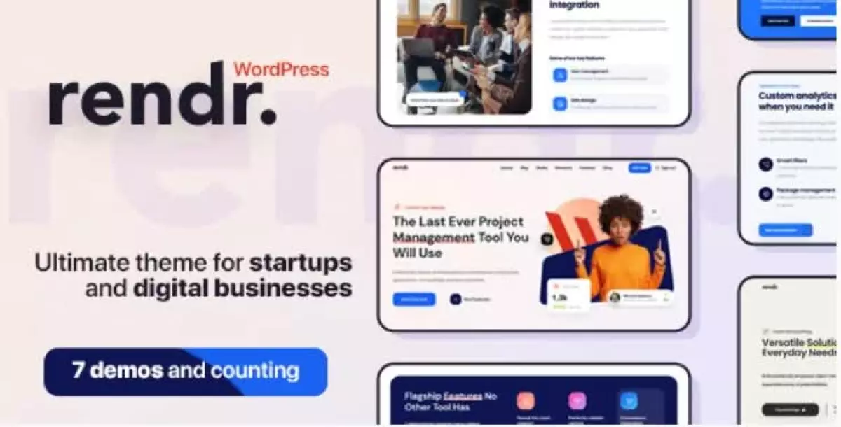 [WISH] Rendr - Tech Startup & Business WordPress