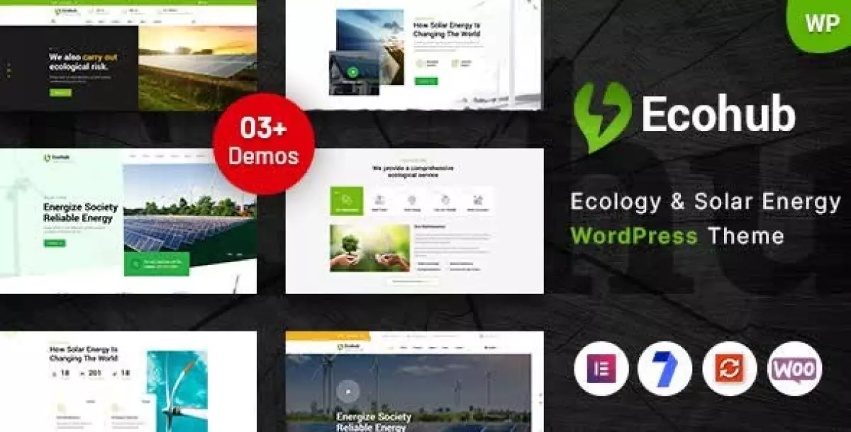 [WISH] Ecohub - Solar Energy WordPress