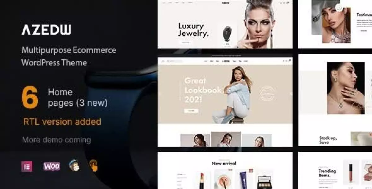 [WISH] Azi (Azedw) - Multipurpose Woocommerce WordPress Theme |