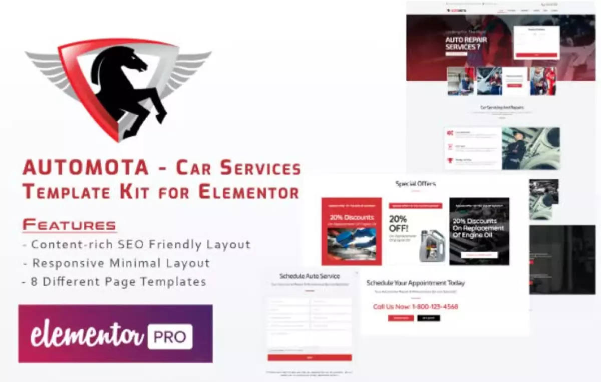 Automota - Car Repair Services Template