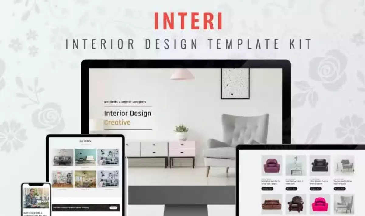 Interi - Interior Design Elementor Template