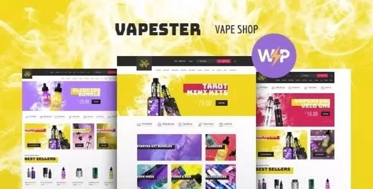 [WISH] Vapester | Creative Cigarette Store & Vape Shop WooCommerce