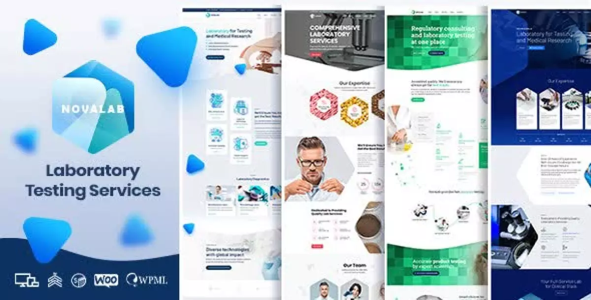 NovaLab - Science Research & Laboratory WordPress Theme 1.1.5