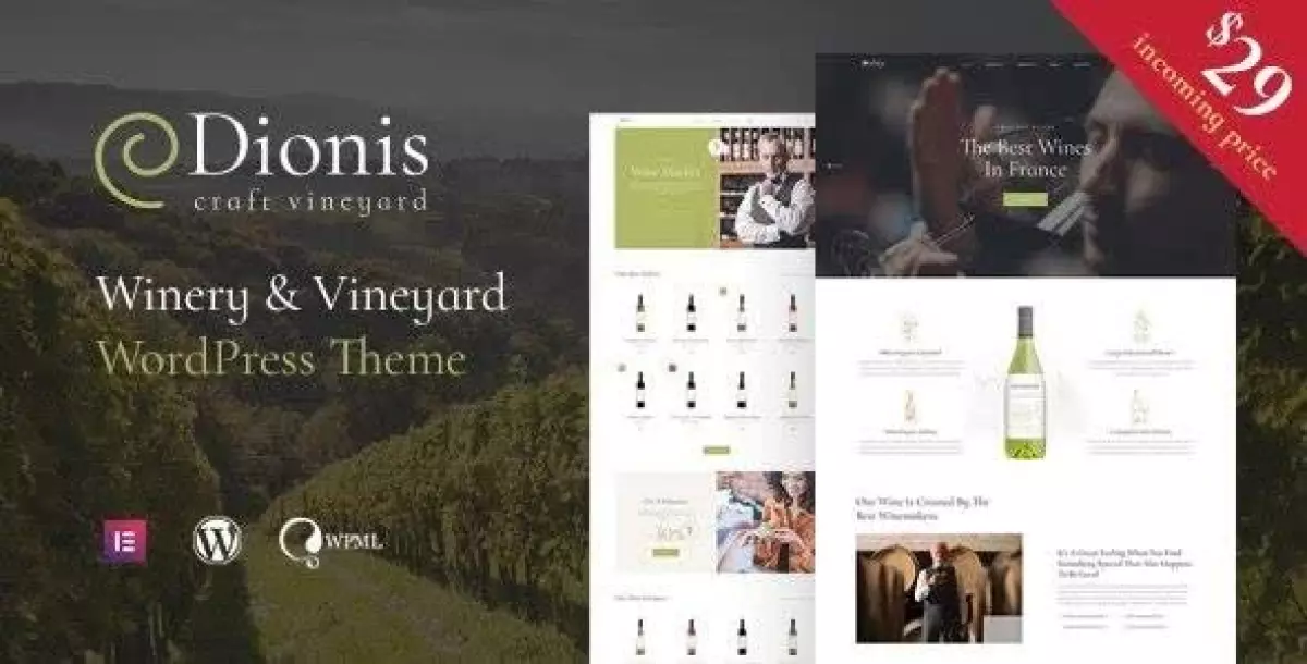 [WISH] Dionis - Winery &amp; Vineyard WordPress