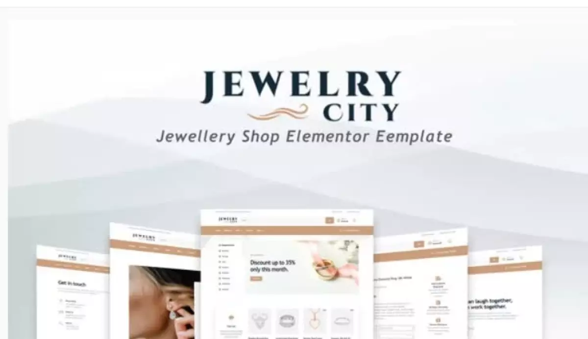 [WISH] Jewellery City - Jewellery Shop Elementor Pro Template