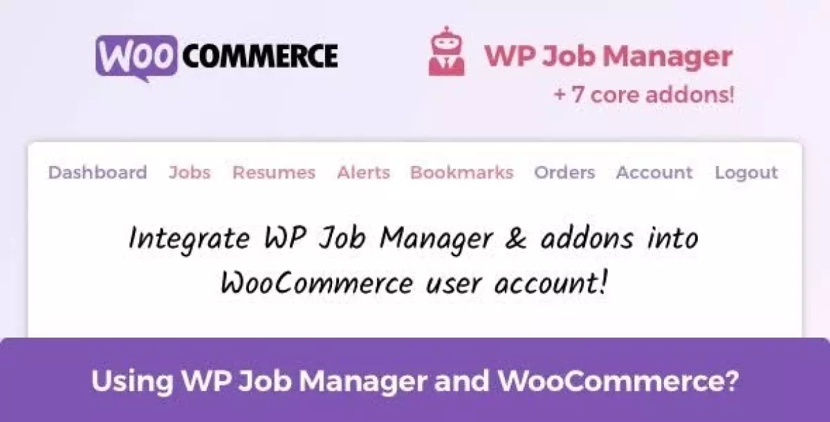 [WISH] Dashboard and User Account for WP Job Manager, Addons and