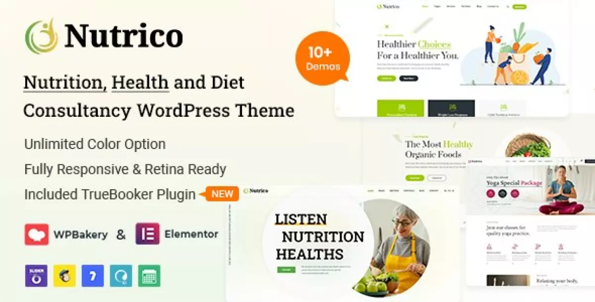 Nutrico - Nutrition Health Services WordPress Theme