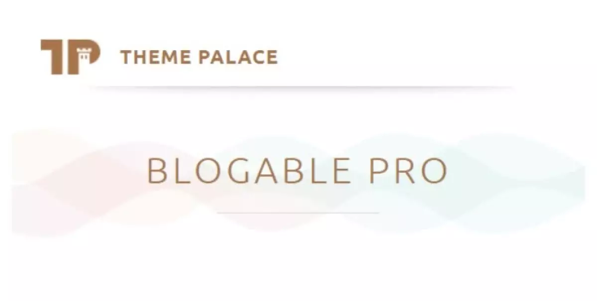 Theme Palace Blogable Pro