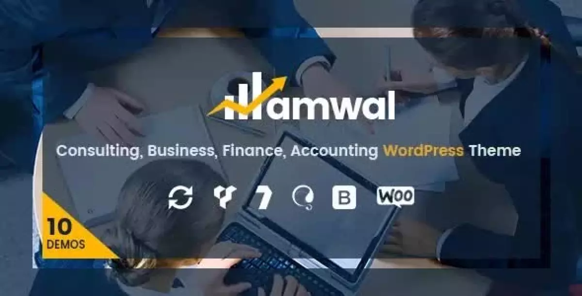 Amwal | Consulting Finance WordPress Theme