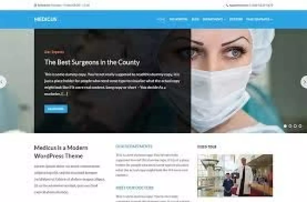 WPZoom Medicus WordPress Theme