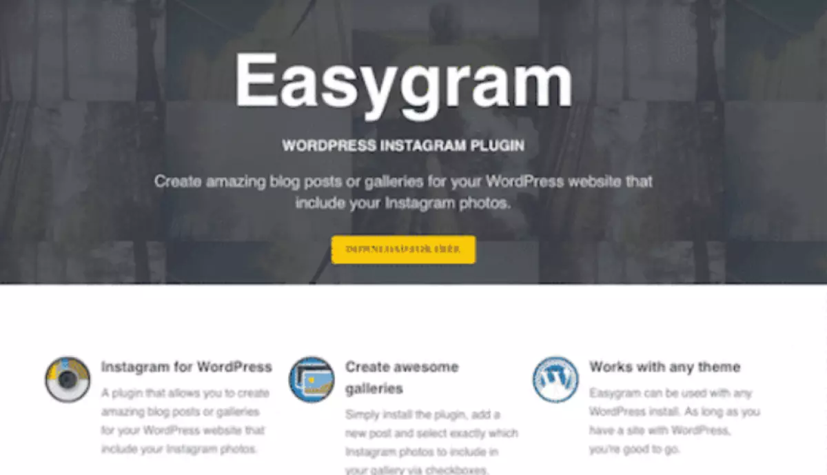 OboxThemes Easygram WordPress Plugin