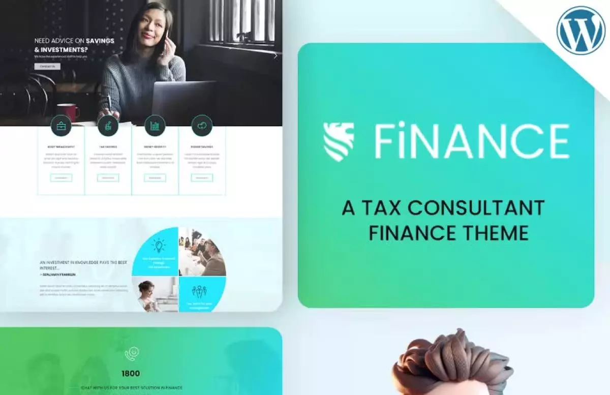 Finance Consultant - Consulting WordPress Theme