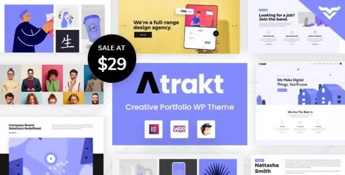 [WISH] Atrakt - Creative Portfolio WordPress