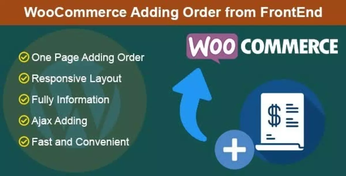 [WISH] WooCommerce Adding Order from