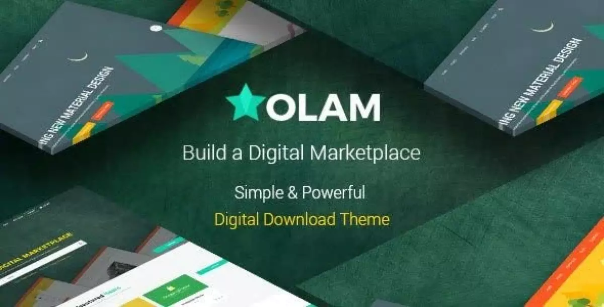 Olam - Easy Digital Downloads Marketplace WordPress Theme 4.6.3