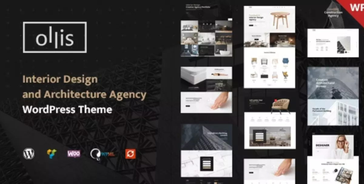 Ollis - Architecture Agency &amp; Interior Design WordPress Theme