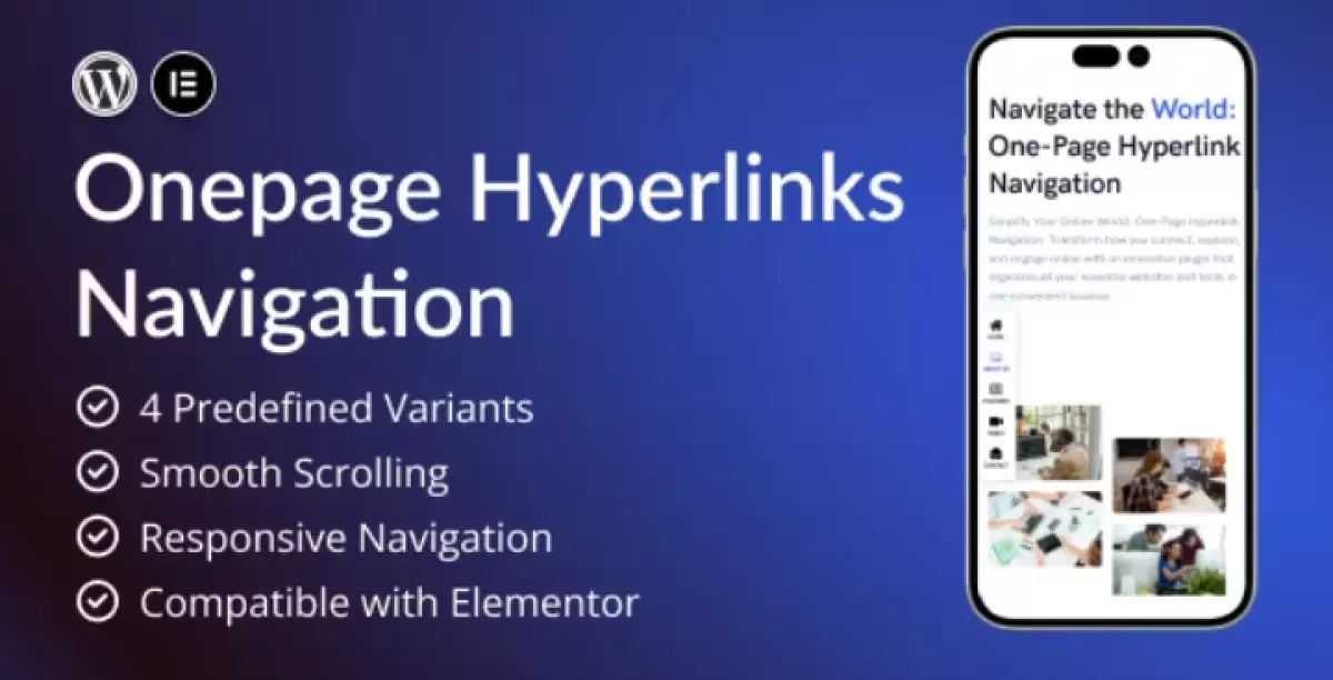 OnePage Hyperlinks Navigation